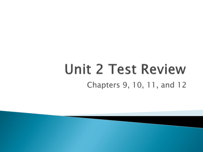 Unit 9 exam joshua's law