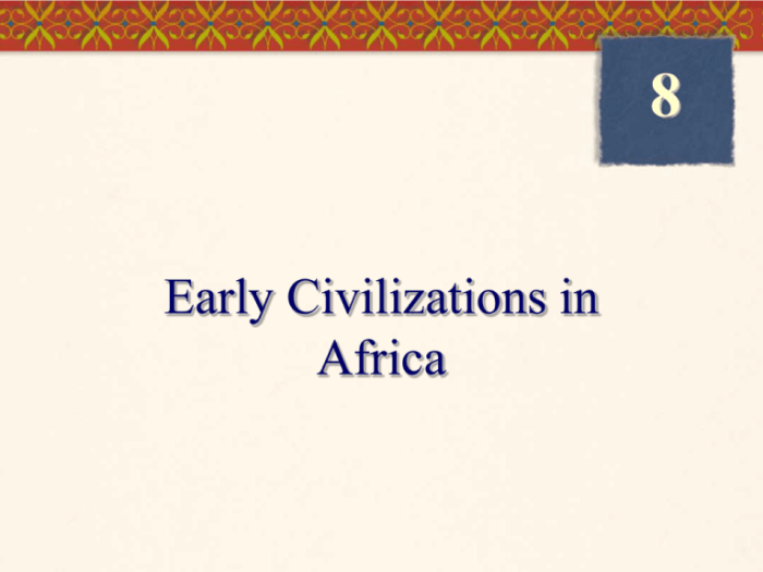 Unit 6 great civilizations of africa episode 6 video questions