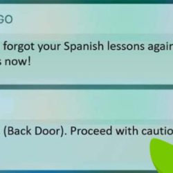 Are you using the telephone in spanish duolingo