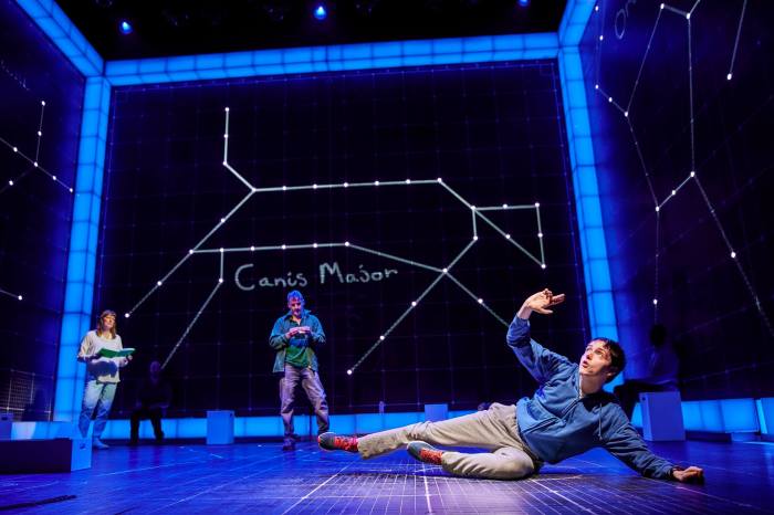 The curious incident of the dog in the night-time monologue